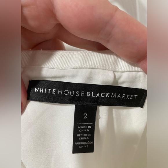 White House Black Market women’s size 2 skirt, embroidered floral.  Good cond - Picture 5 of 6